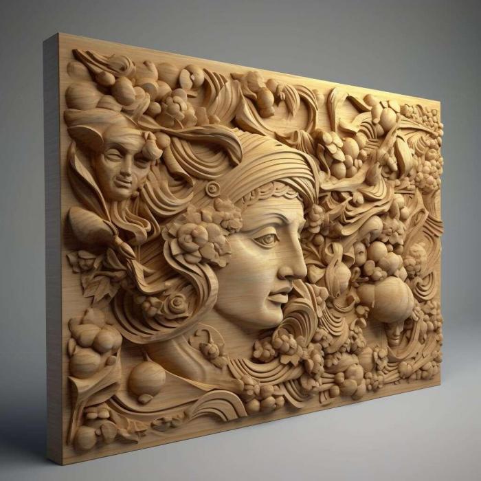 نموذج ثلاثي الأبعاد لآلة CNC 3D Art 